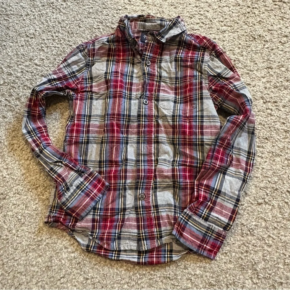 Size 5 Button Down Shirt Bundle Boys Children’s Place Short Sleeve & Long Sleeve